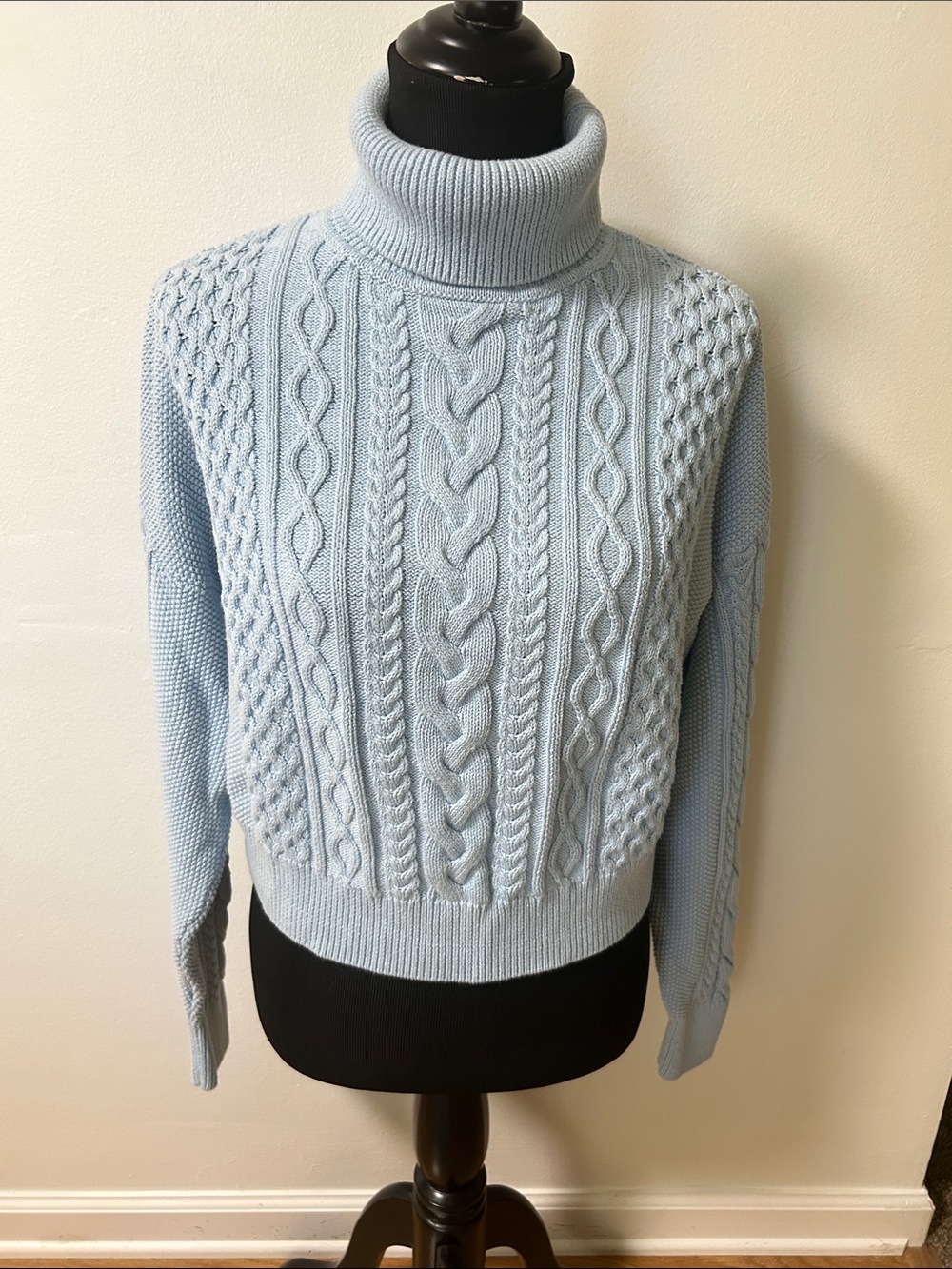 Gap Cropped Turtleneck Sweater